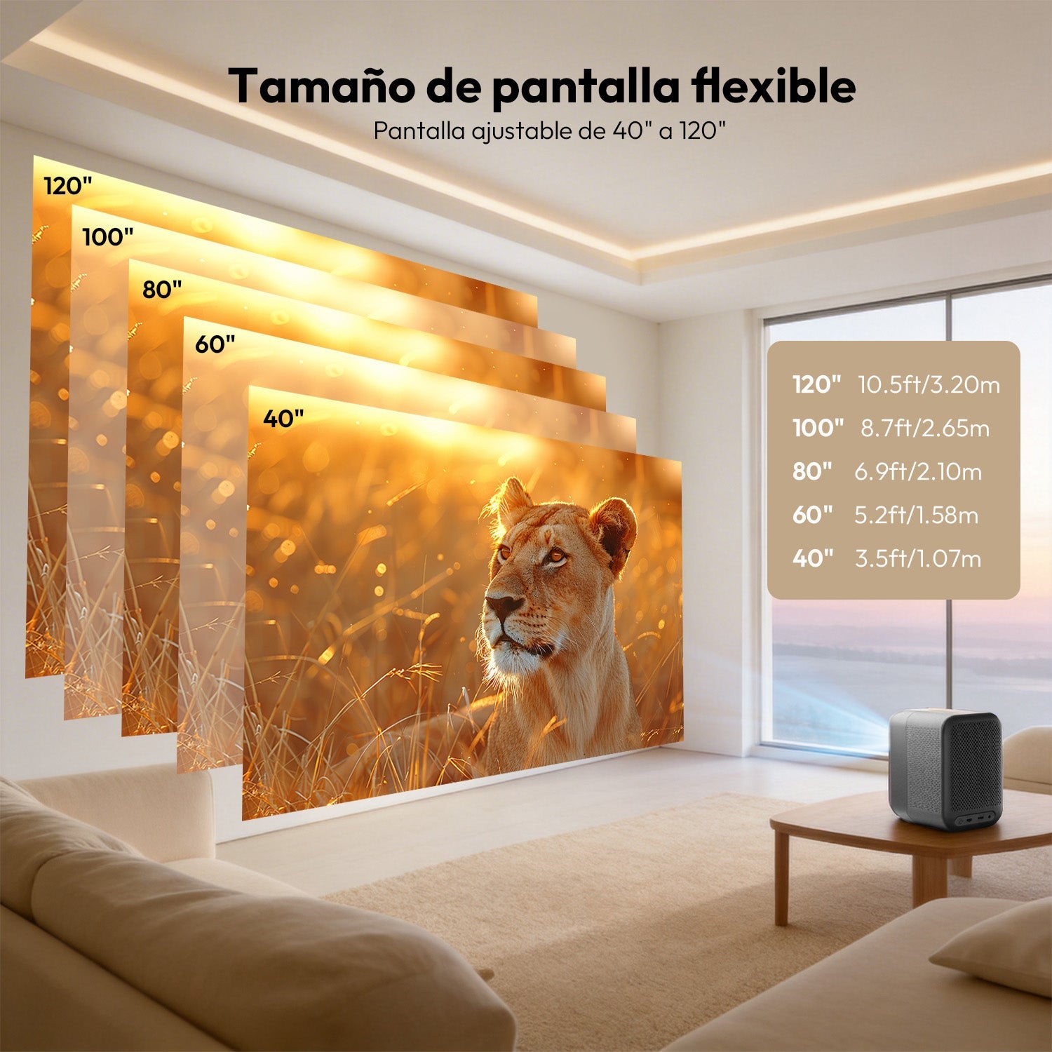 Formovie Xming Page Two 500 ISO lumenów 1080P Full HD Google TV LED projektor Certyfikowany Netflix