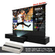 (Bundle) XGIMI AURA 2 4K UST Proiettore Laser + Black Series Schermo ALR Motorizzato + Mobile TV Laser