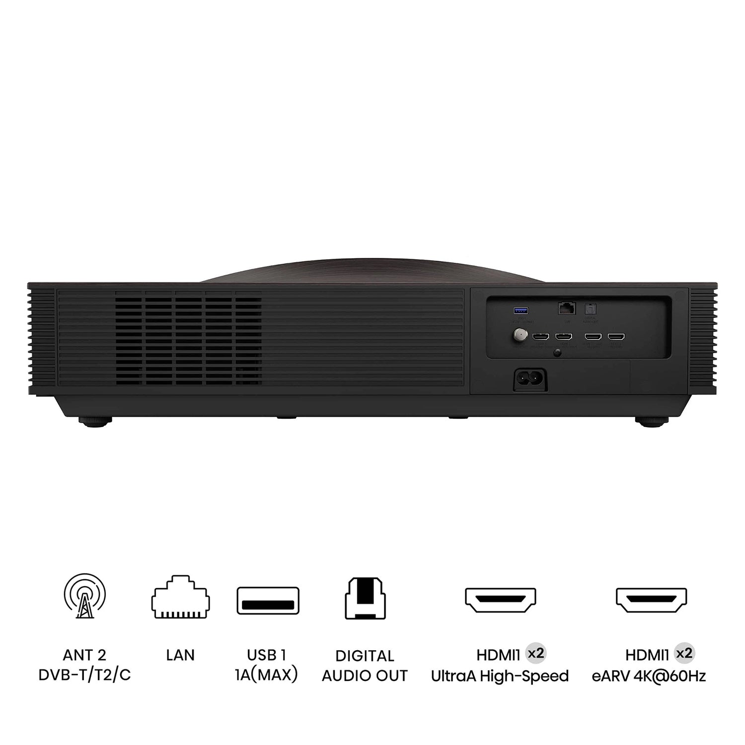 Hisense L9Q 4K UHD Ultra Short Throw Triple Laser Projector 5000 Lumens, 80”-200” Screen Google TV Dolby Vision & Atmos Tuned by Devialet