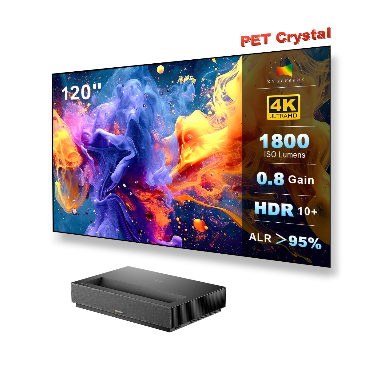 Formovie T1 Ultra Short Throw Laser Projector Cinema 4K 1800 ISO Lumens(AU only)