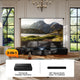 Shore Laser TV Cabinet + UST Projector Bundle (Pre-Assembled）