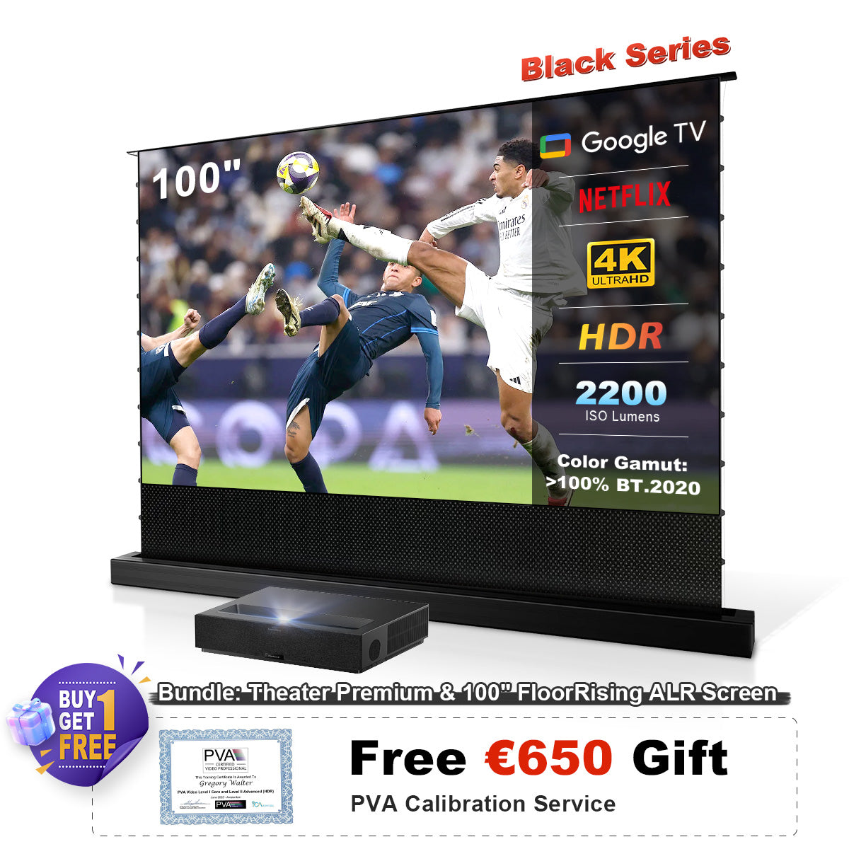 Formovie Theater Premium UST 4K Triple Color Laser TV
