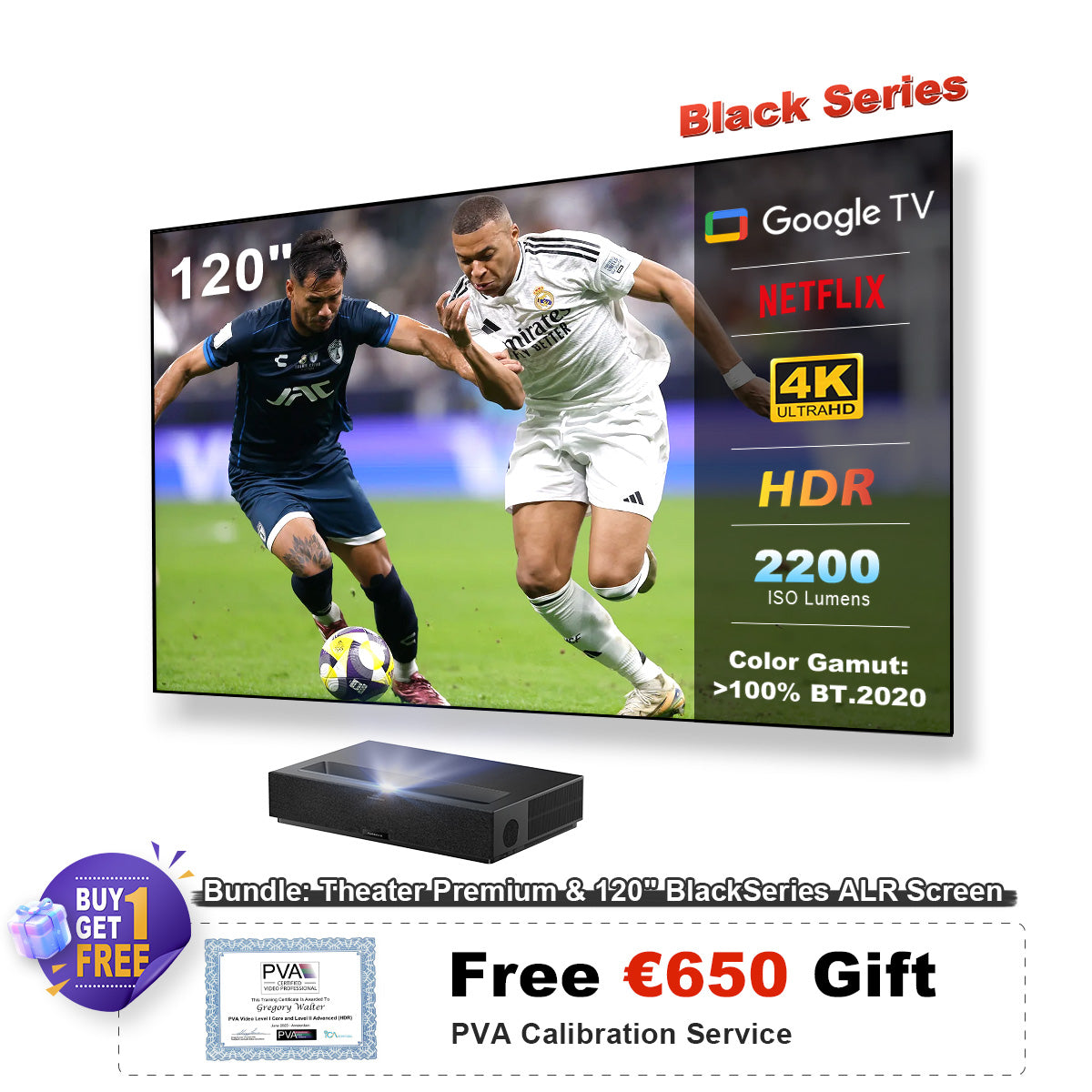 Formovie Theater Premium UST 4K Triple Color Laser TV