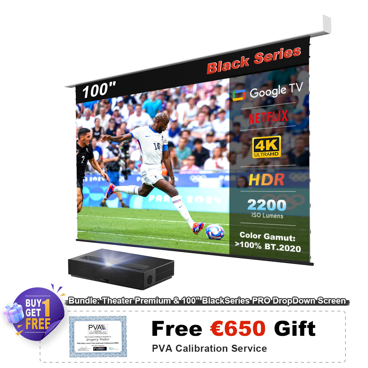 Formovie Theater Premium UST 4K Triple Color Laser TV