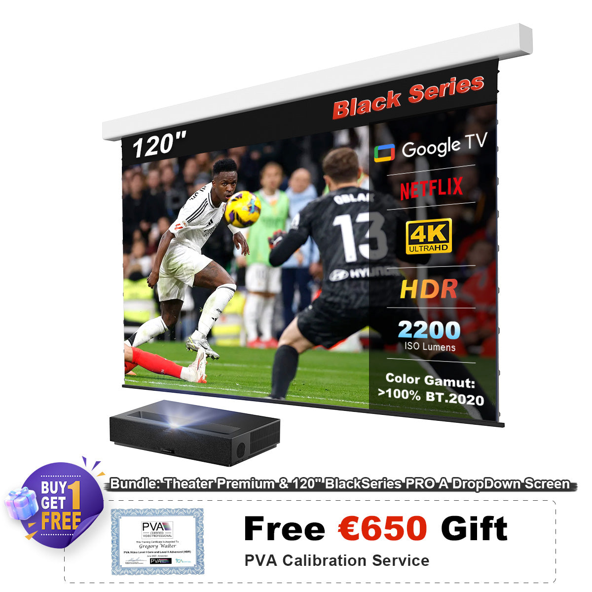 Formovie Theater Premium UST 4K Triple Color Laser TV