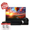 Shore UST Projector Matte Cabinet + Motorized Floor Rising Screen Bundle(Pre-Assembled）