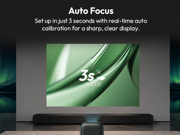 Auto focus sets up a sharp, clear picture in just 3 seconds on the Xming Page One