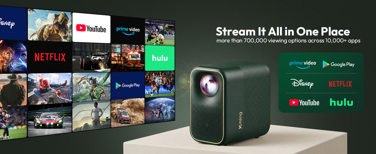 Xming Page One streams Netflix, YouTube, Prime Video, Disney+ and Hulu from more than 10,000 apps