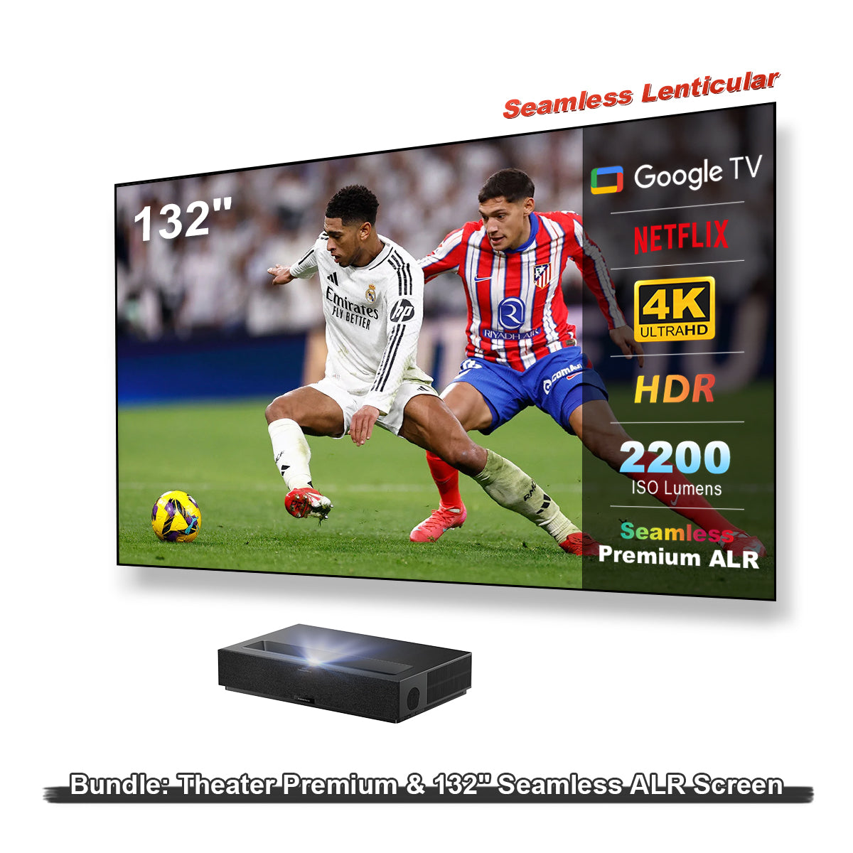 (UK) Formovie Theater Premium UST 4K Triple Color Laser TV Projector