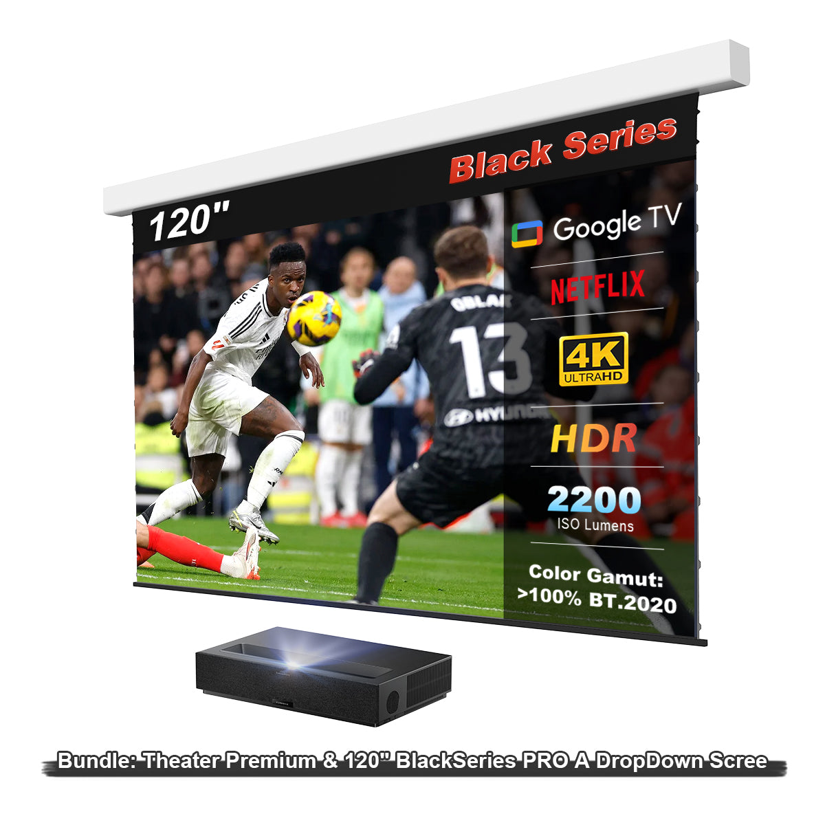 (UK) Formovie Theater Premium UST 4K Triple Color Laser TV Projector