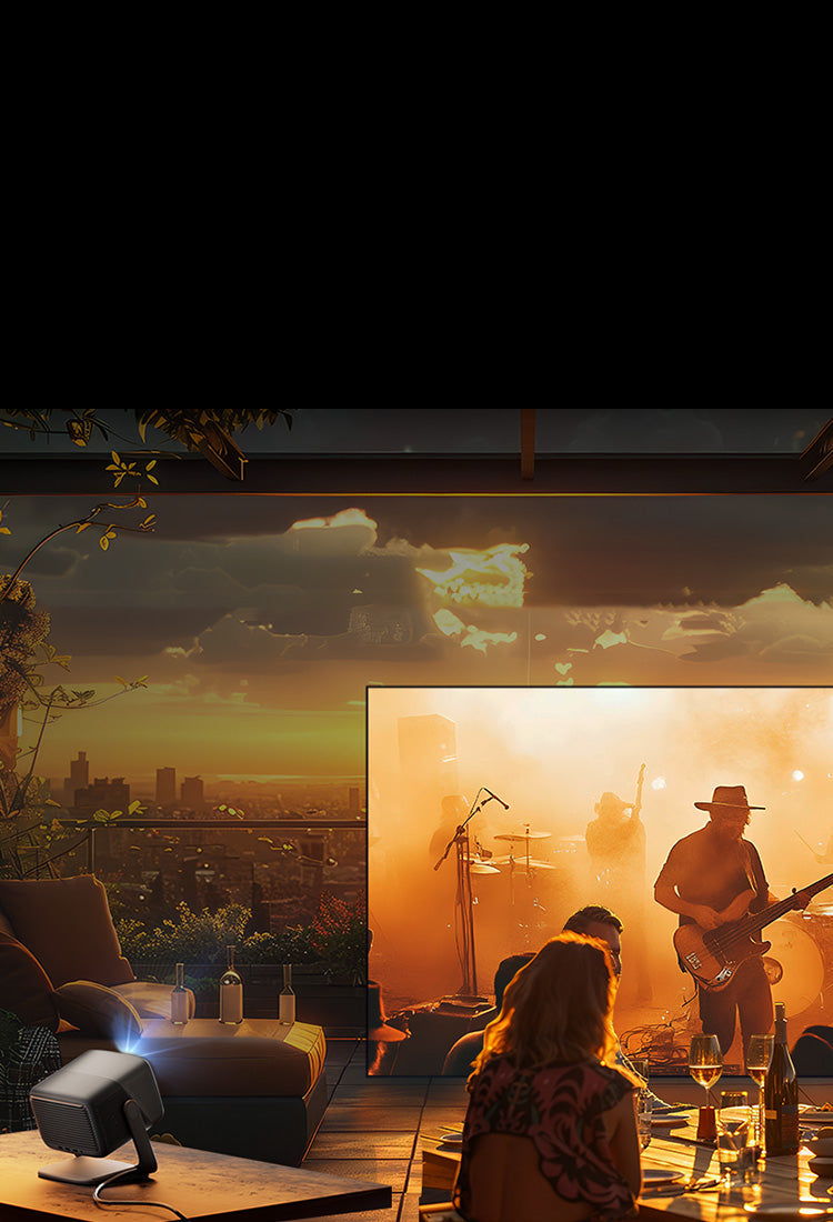 JMGO N1S Infinity displays 1.07 billion colors with 10-bit depth for perfect blockbuster color reproduction.