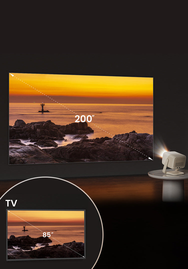 JMGO N1S Nano brings authentic cinema experiences directly to your home with minimal setup effort.
