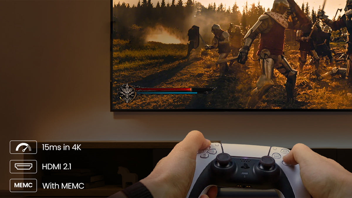 JMGO N1S Ultimate delivers immersive gaming with ultra-low 15ms latency in 4K for instant response
