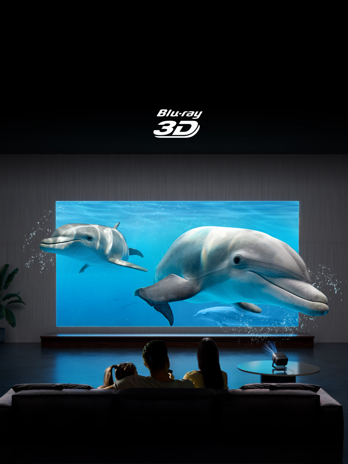 JMGO N1S Ultimate's 3D technology transforms your viewing experience with incredibly lifelike depth and dimension.