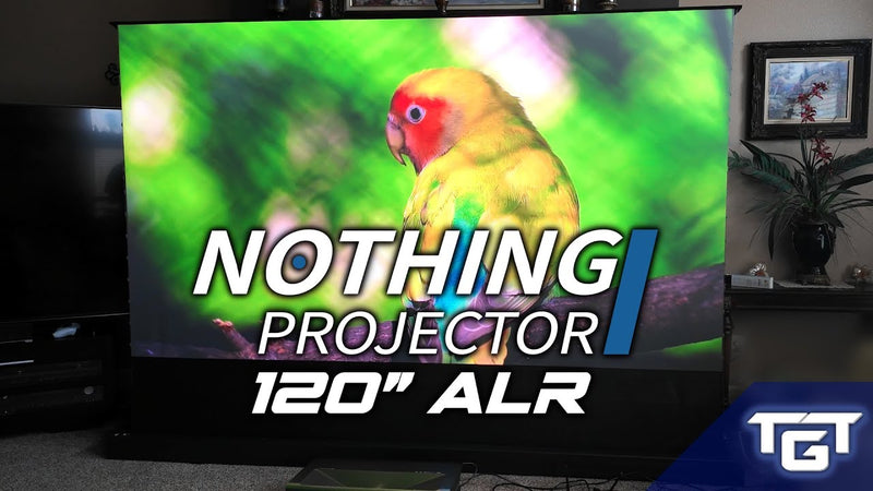 Recenze projekční plátno Nothing Projector 120" ALR | Potřebujete ALR?