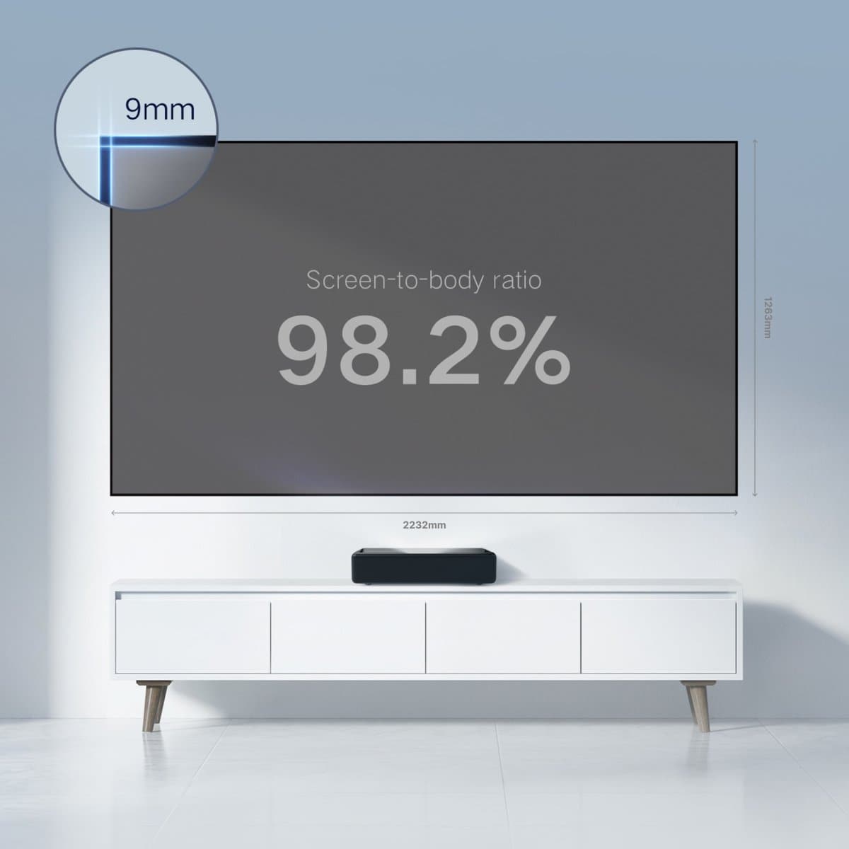 Formovie Theater Google Assistant Smart Short Throw Laser Projector 4K UST - Nothingprojector