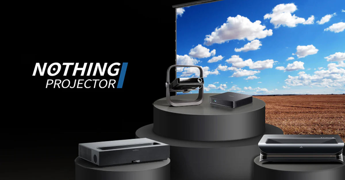 NothingProjector brand visual for home theater setup guide