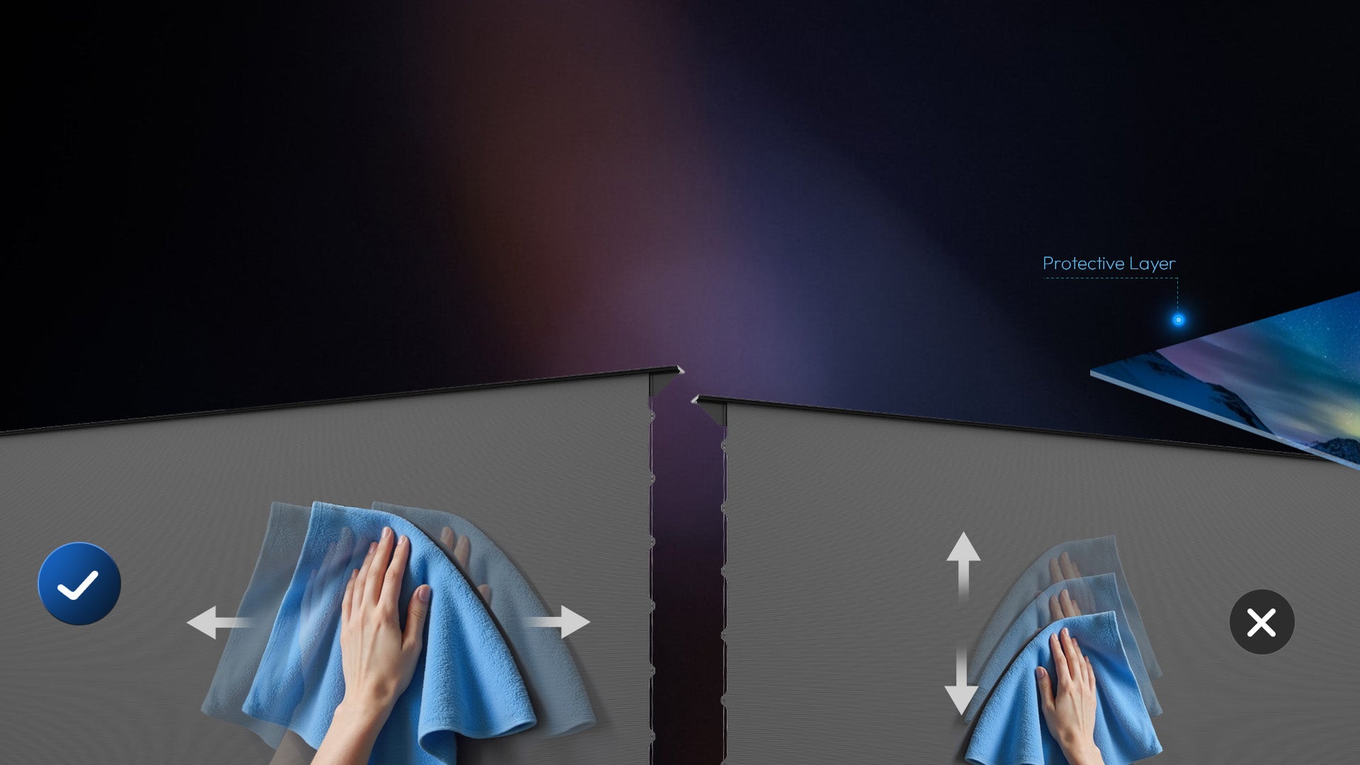 Protective Layer of NothingProjector PET Crystal Classic ALR Screen Offers Scratch Resistance and Easy Cleaning for Longevity