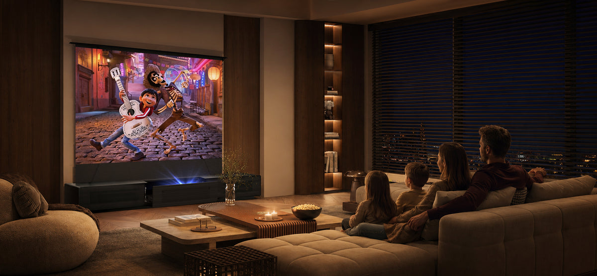 Shore Cabinet for Ultra Short Throw Laser Projector