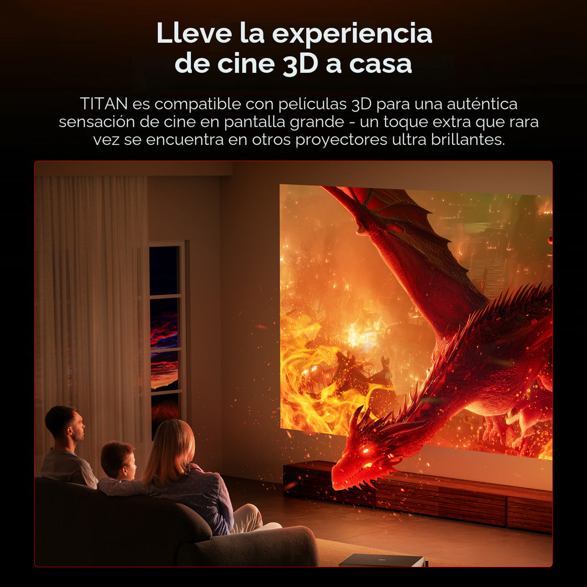 XGIMI Titan 4K Home Theater Dual Laser Projector 5000 ISO Lumens