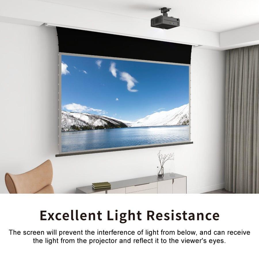شاشة عرض VIVIDSTORM PRO A Slimline مزودة بمحرك شد منسدلة UST ALR