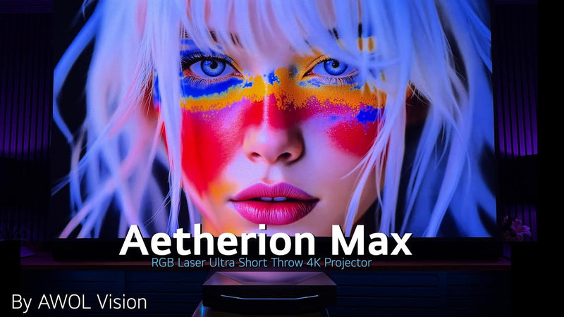 Nový projektor Aetherion Max Ultra Short Throw od AWOL Vision