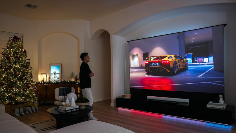 Hisense L9Q Upgrade: 120" obrazovka s motorickým odhalením skříně