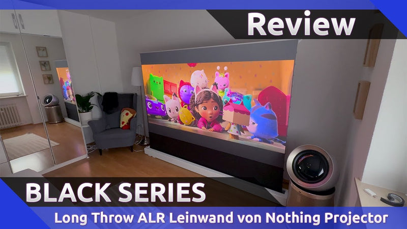 NothingProjector Black Series – Motorizovaná ALR obrazovka podrobená testu!