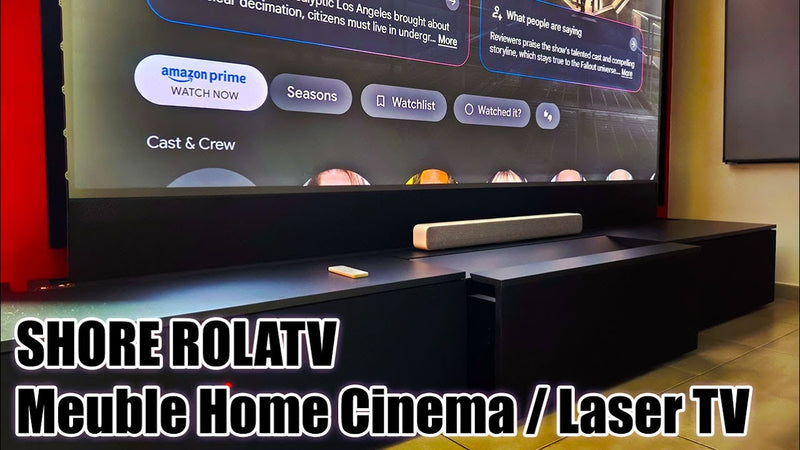 Shore RolaTV / Laser TV domácí kino: recenze / názor (montáž, tipy, rozměry,...)